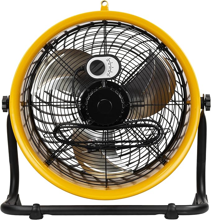 CATERPILLAR 18 inch High Velocity, 3400 CFM, 4 Speed, 360 Degree Metal Heavy