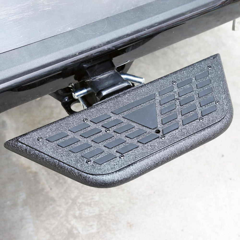 Universal Hitch Steps for Pickup Truck - Anti-Slip Solid Trailer Hitch Step f...
