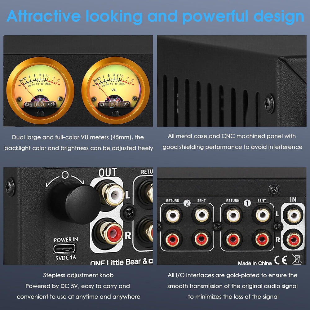 Douk Audio L3 RCA Audio Switch 1 in 3 Out & 3 in 1 Out, 3 Channel Switche...