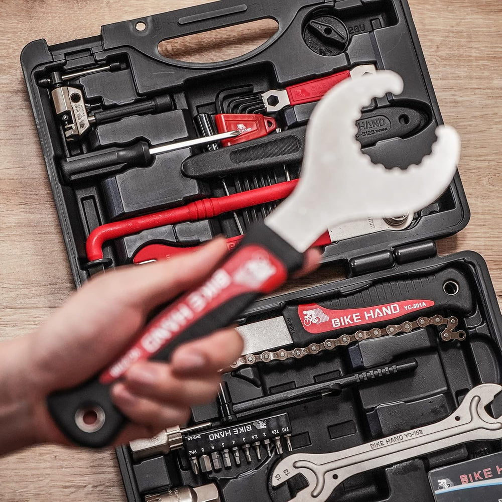 BIKEHAND 18 Piece Bike Bicycle Repair Tool Kit Set - Great Bike Maintenance T...