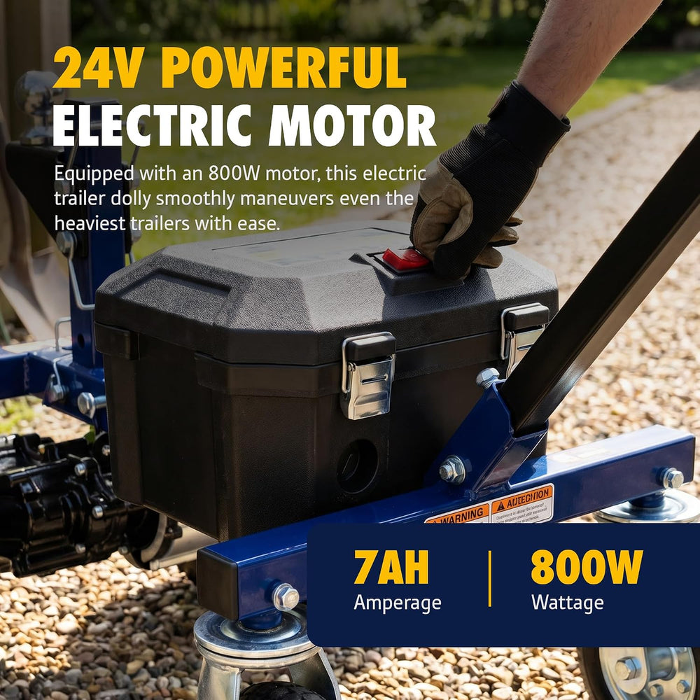 Goodyear 3600LBS Electric Trailer Dolly 2'' Ball Hitch Max Tongue Wt....