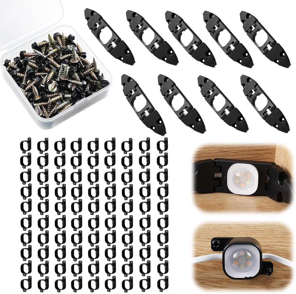 Nuanchu 99 Pcs Light Clips Set Compatible with Govee Pro H706 H806, 90 Mounti...