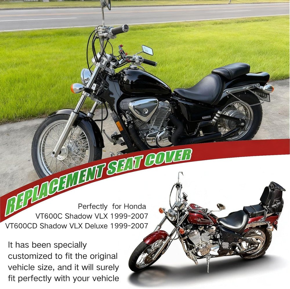 Full Wrap-Around Seat Cover for Honda VT 600 VT600 C/CD Shadow VLX Deluxe 198...