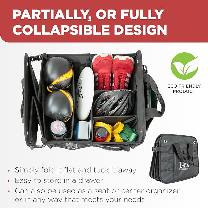 TRUNKCRATEPRO XL Premium SUV, Car Trunk Organizer