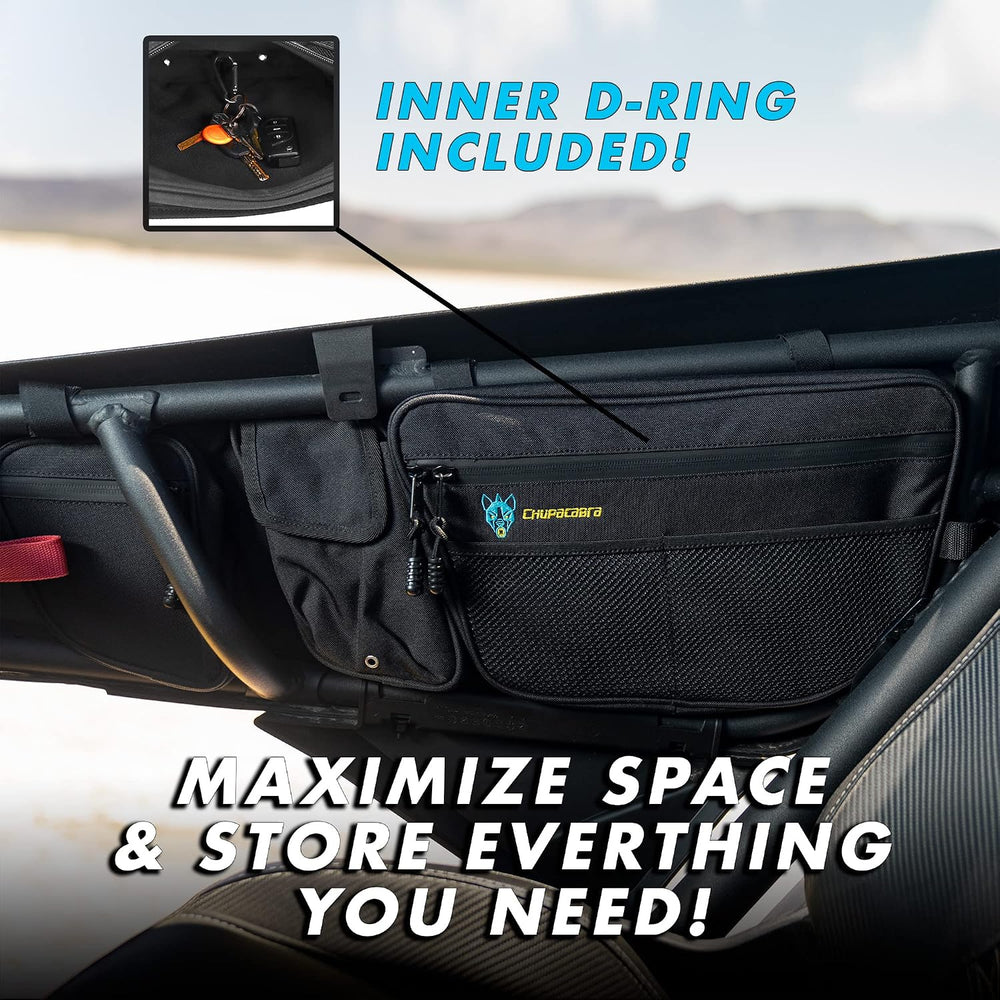 Chupacabra Offroad X3 Front Door Bags - Maverick X3 MAX Turbo R X DS RS RR XM...