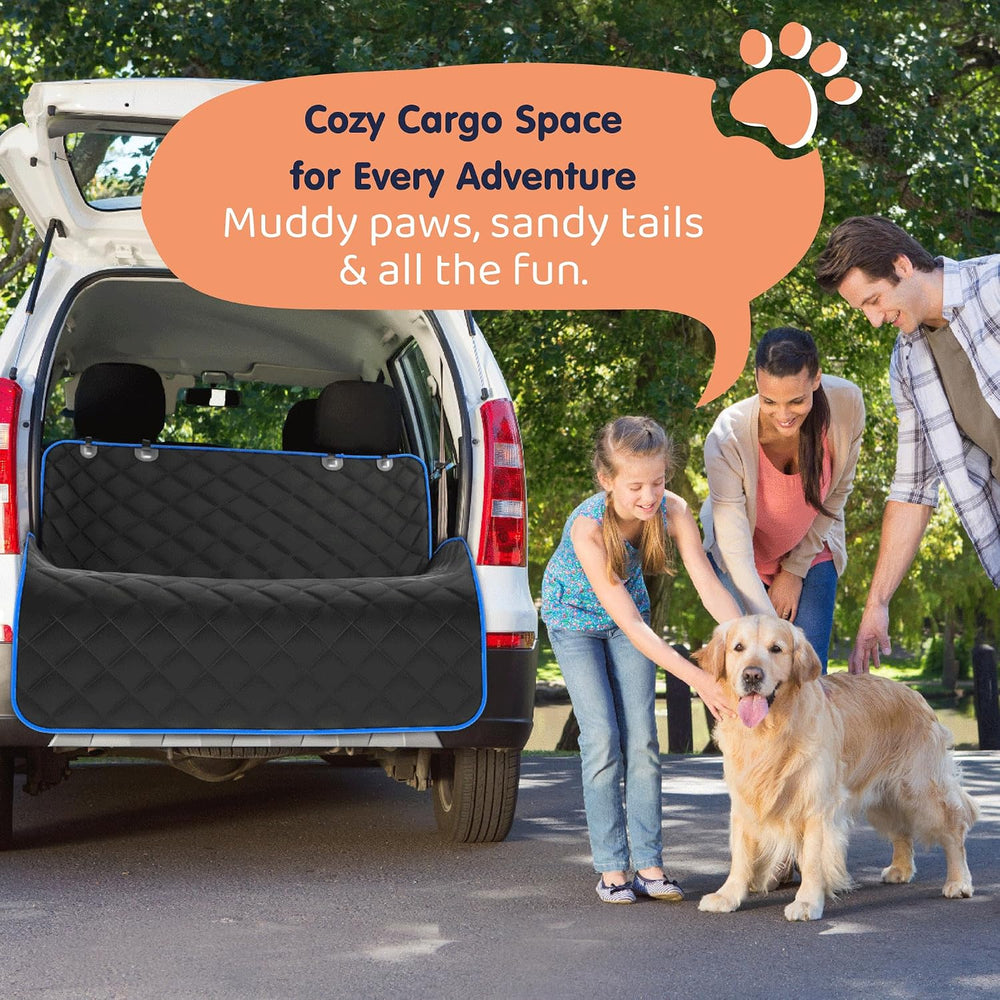 Dog Car Seat Cover for Back Seat, Dog Hammock for Car, SUV, Truck & Tesla