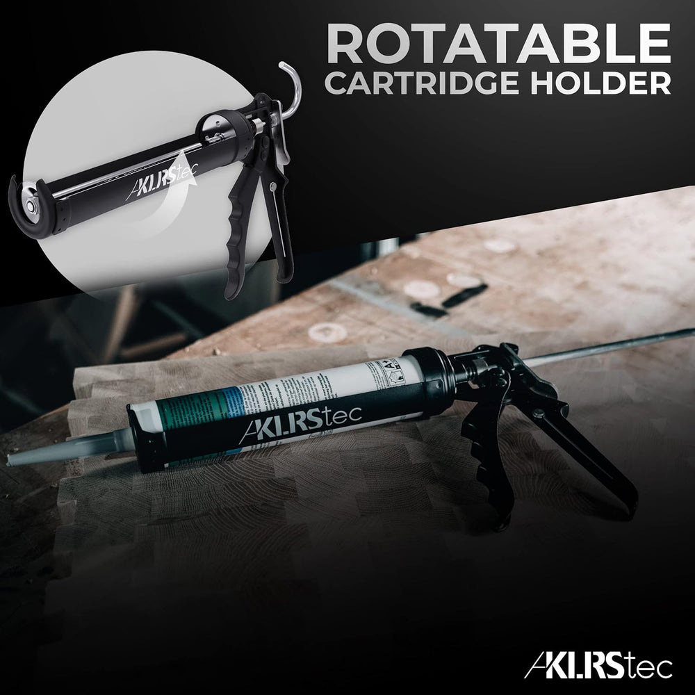 KLRStec Premium Mechanical Cartridge Gun Made of Metal - 2K Silicone Gun/Pres...