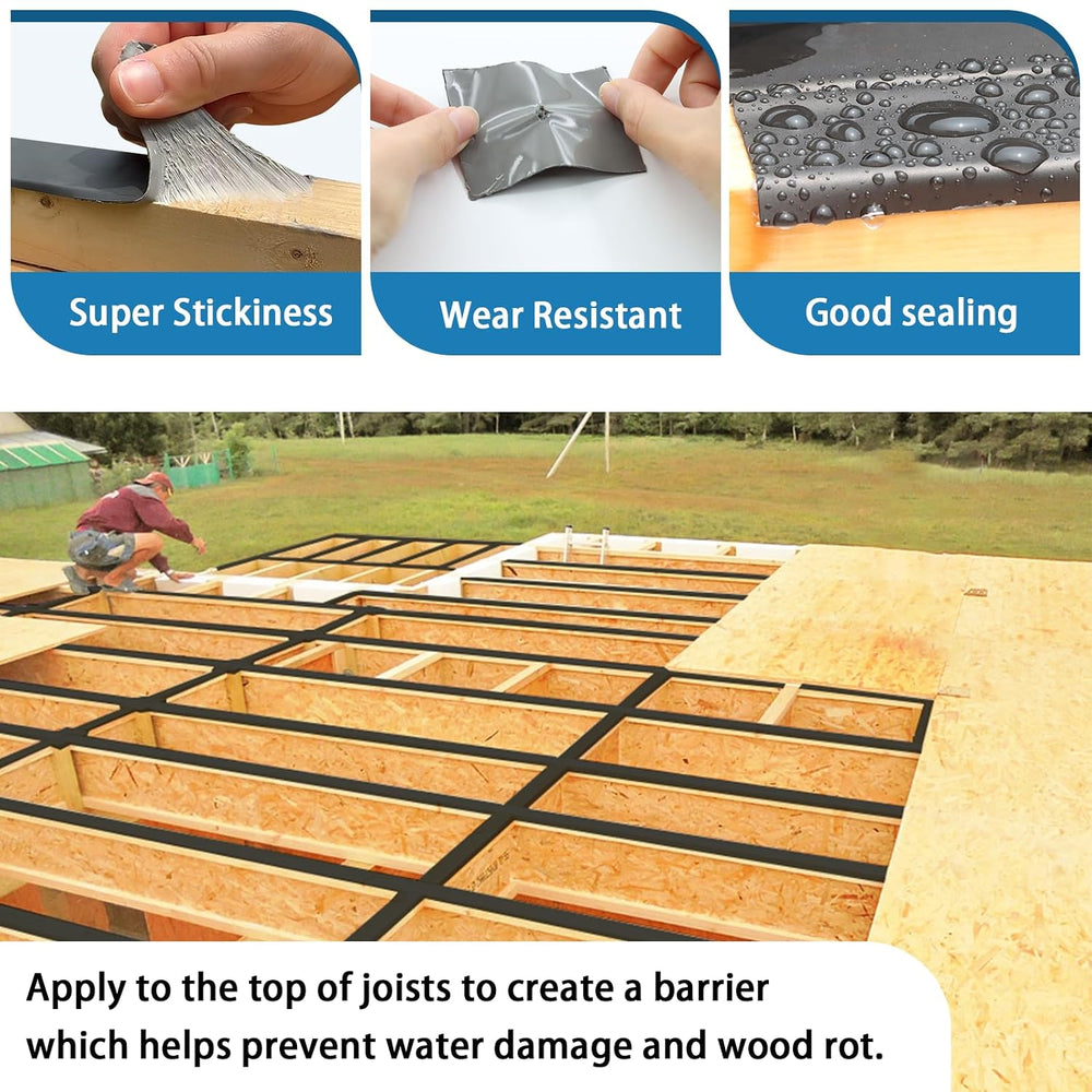 Deck Joist Tape 6''×50', 1 Pack Weather-Resistant Joist Tape for ...