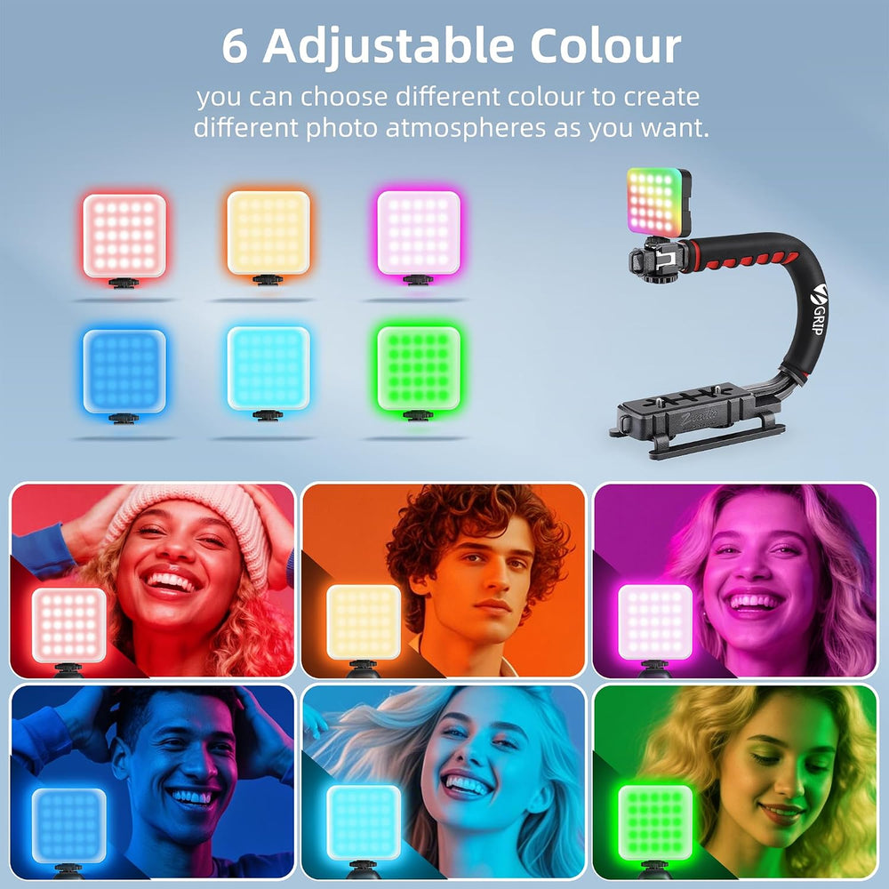 Zeadio Smartphone Camera Stabilizer, All-in-One Video Rig Kit with Phone Cage...