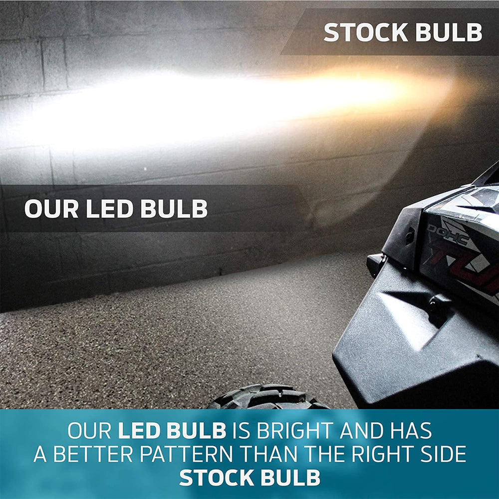 Premium LED Upgrade Kit - H13/9008 LED Headlight Kit - Compatible with Polari...