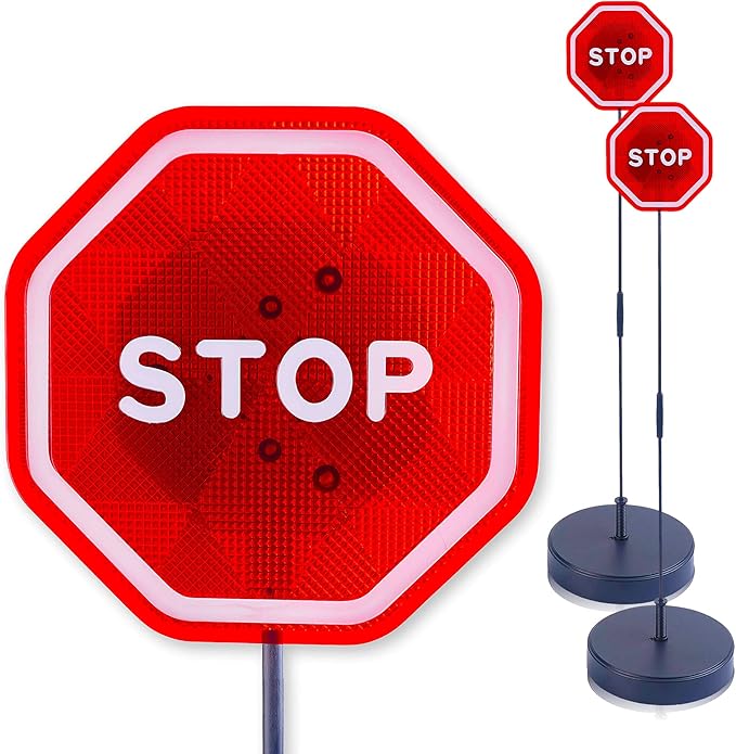 Andalus Brands Flashing LED Stop Sign Garage Parking Assistant System | Bumpe...
