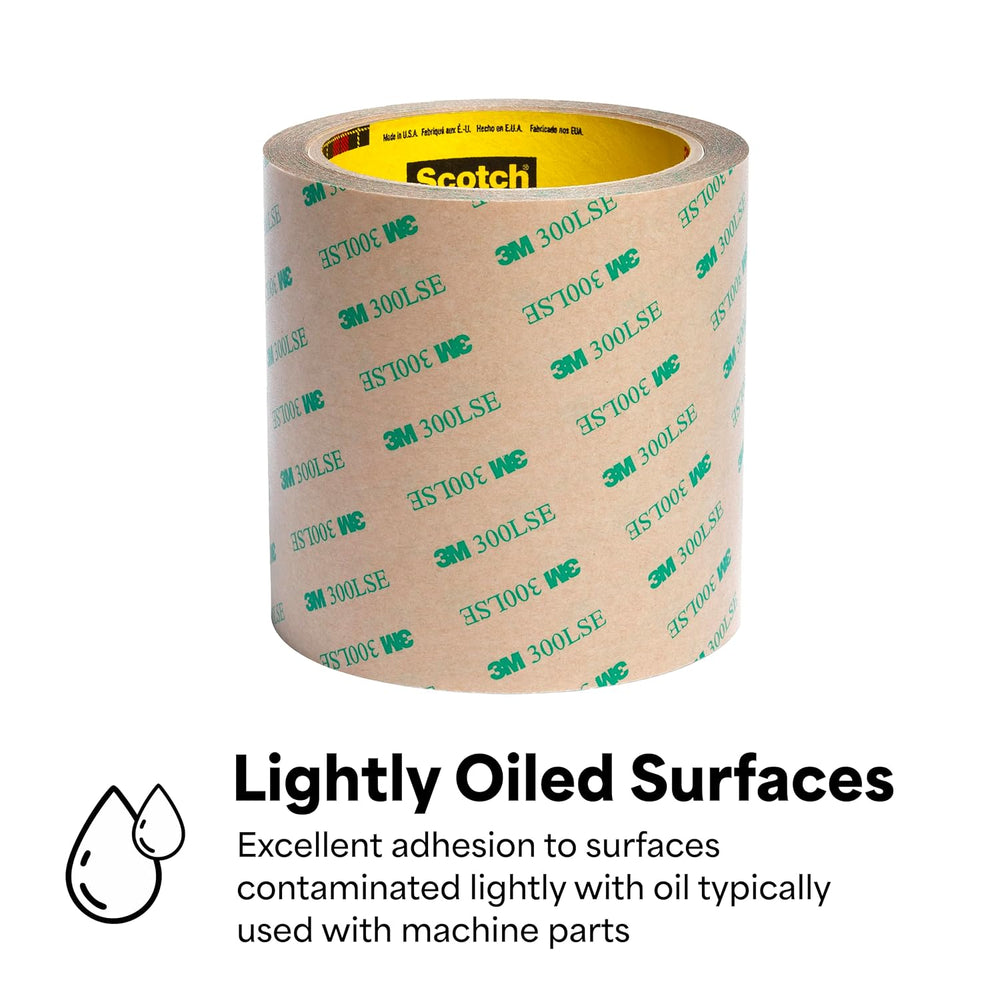 3M 9495LE Polyester Tape with 300LSE, Double Coated, Bonding & Laminating...
