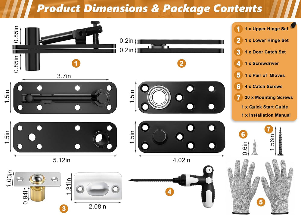 Hidden Door Pivot Hinge, 570LBS Load Capacity Heavy Duty Hidden Door Bookcase...