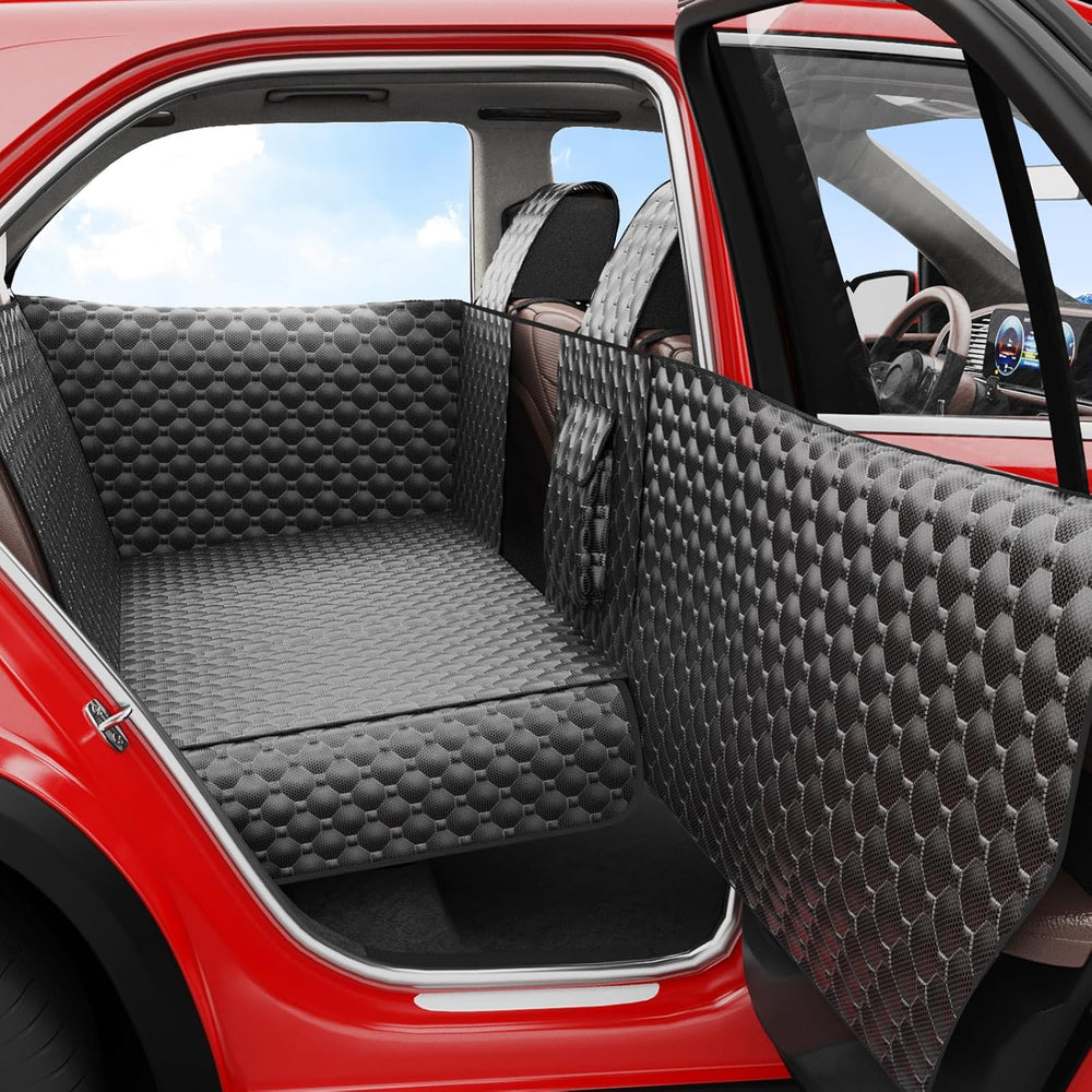 Hard Bottom Dog Car Seat Cover for Cars SUVs & Small Trucks