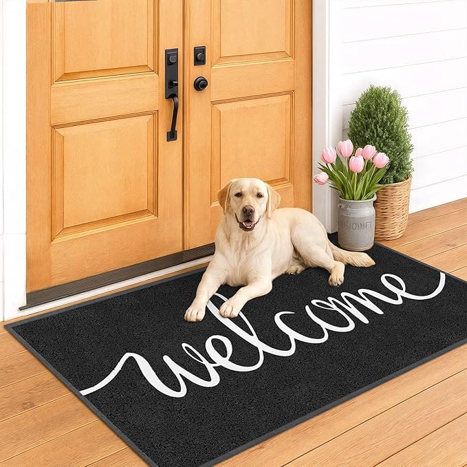 EARTHALL Funny Welcome Mats Outside/Inside 71"x47", Front Door Mat ...