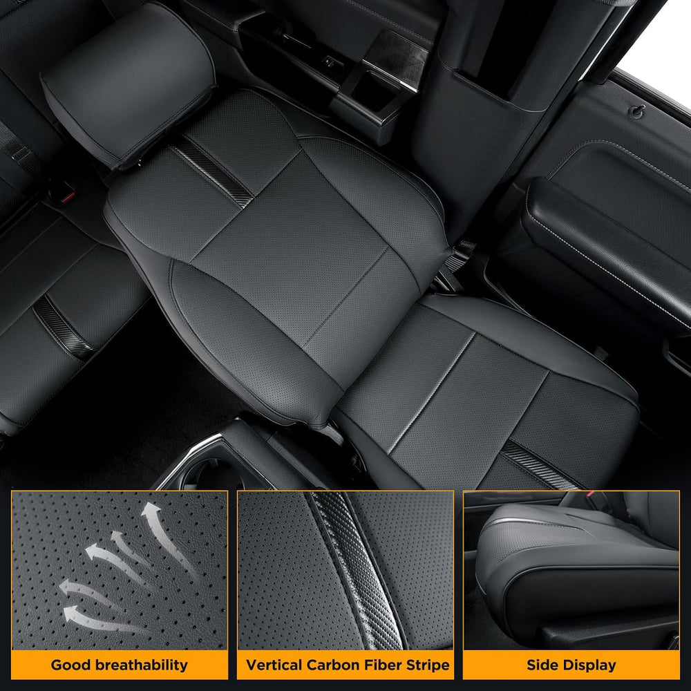 Super Coverยฎ for Ford F150 Seat Covers 2015-2024 2025 2026 Full Set, for F-15...