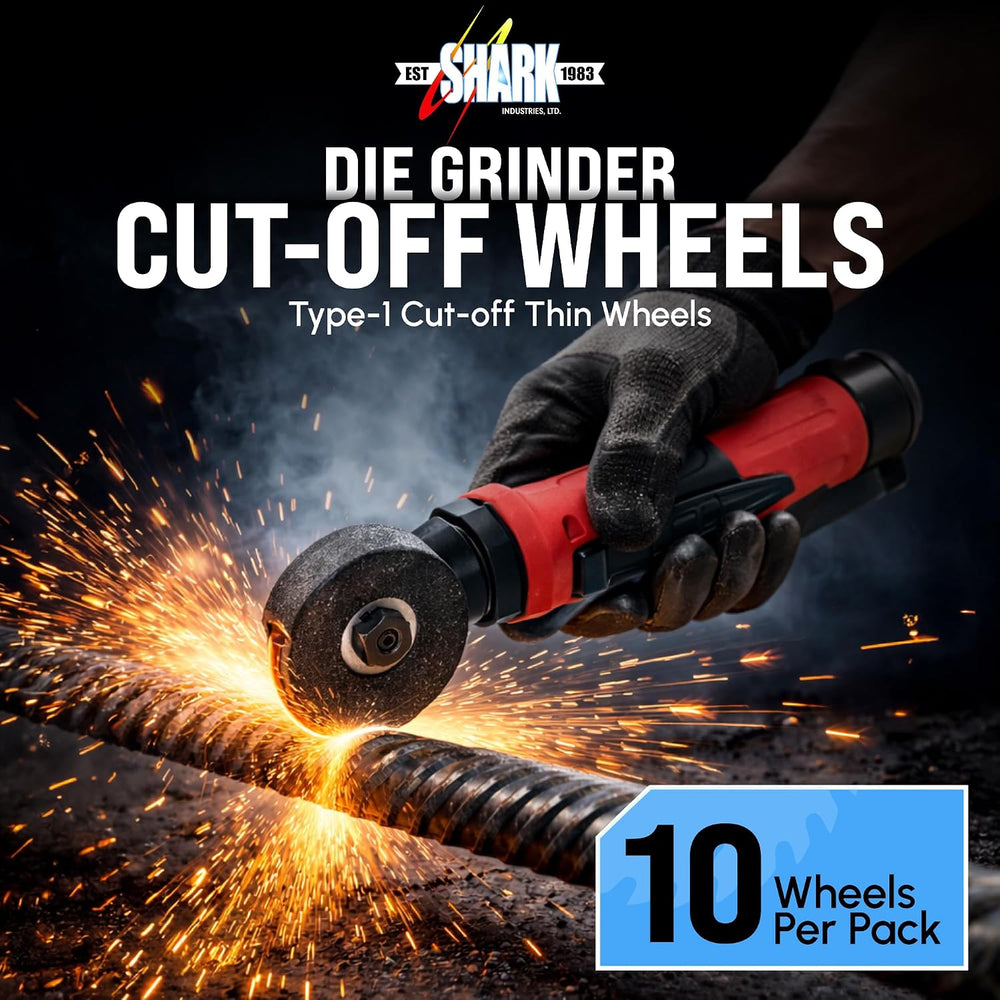 Shark Industries PN-20 10-Pack 2-Inch Cut-Off Wheels โ 1/16-Inch Thick x 1/4-...