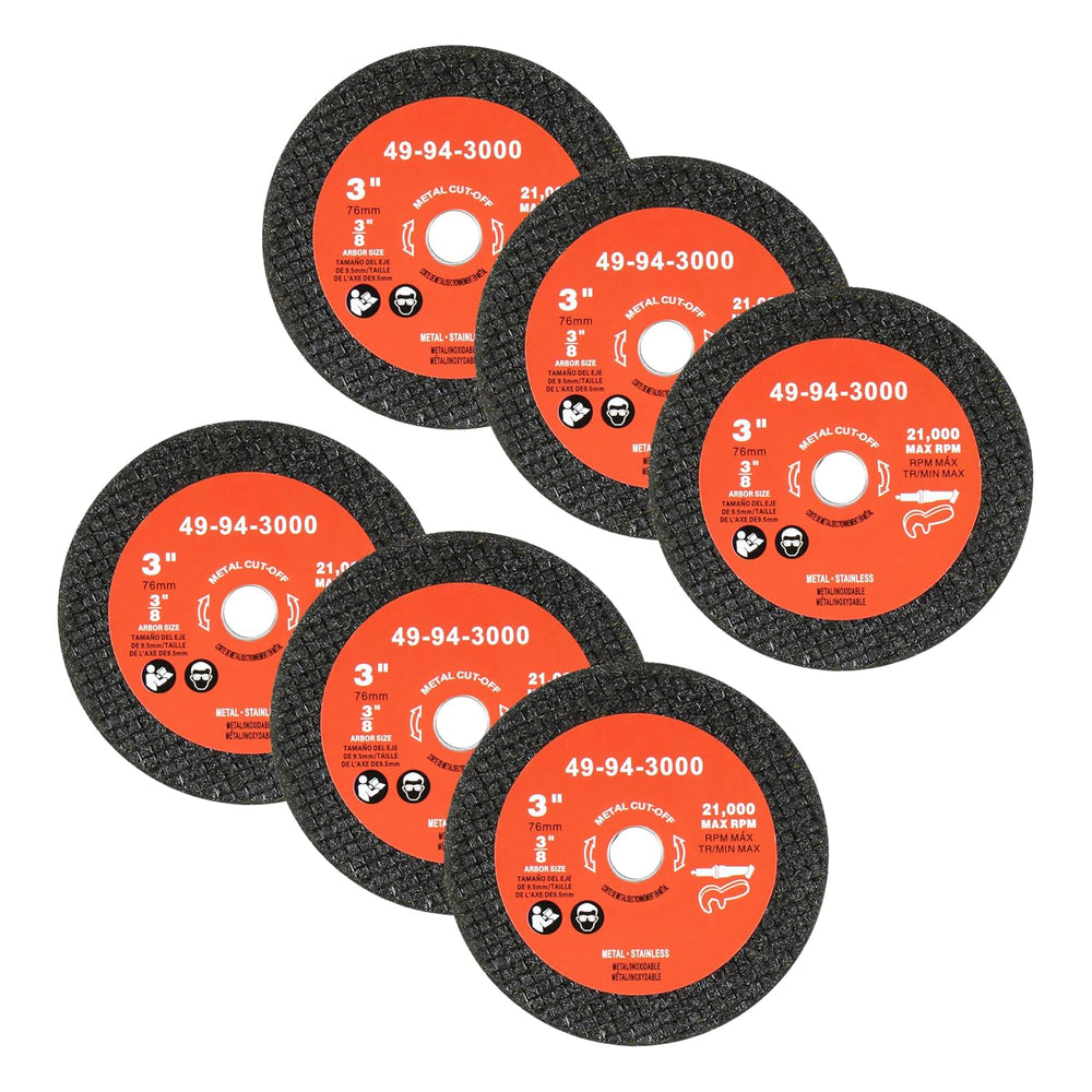 49-94-3000 3" Metal Cut Off Wheel Replacement fits milwau-kee Angle Grinder