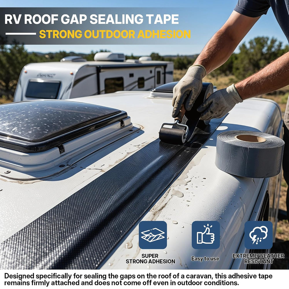 50ft X 4in Butyl Sealant Tape Waterproof Sealing Tape