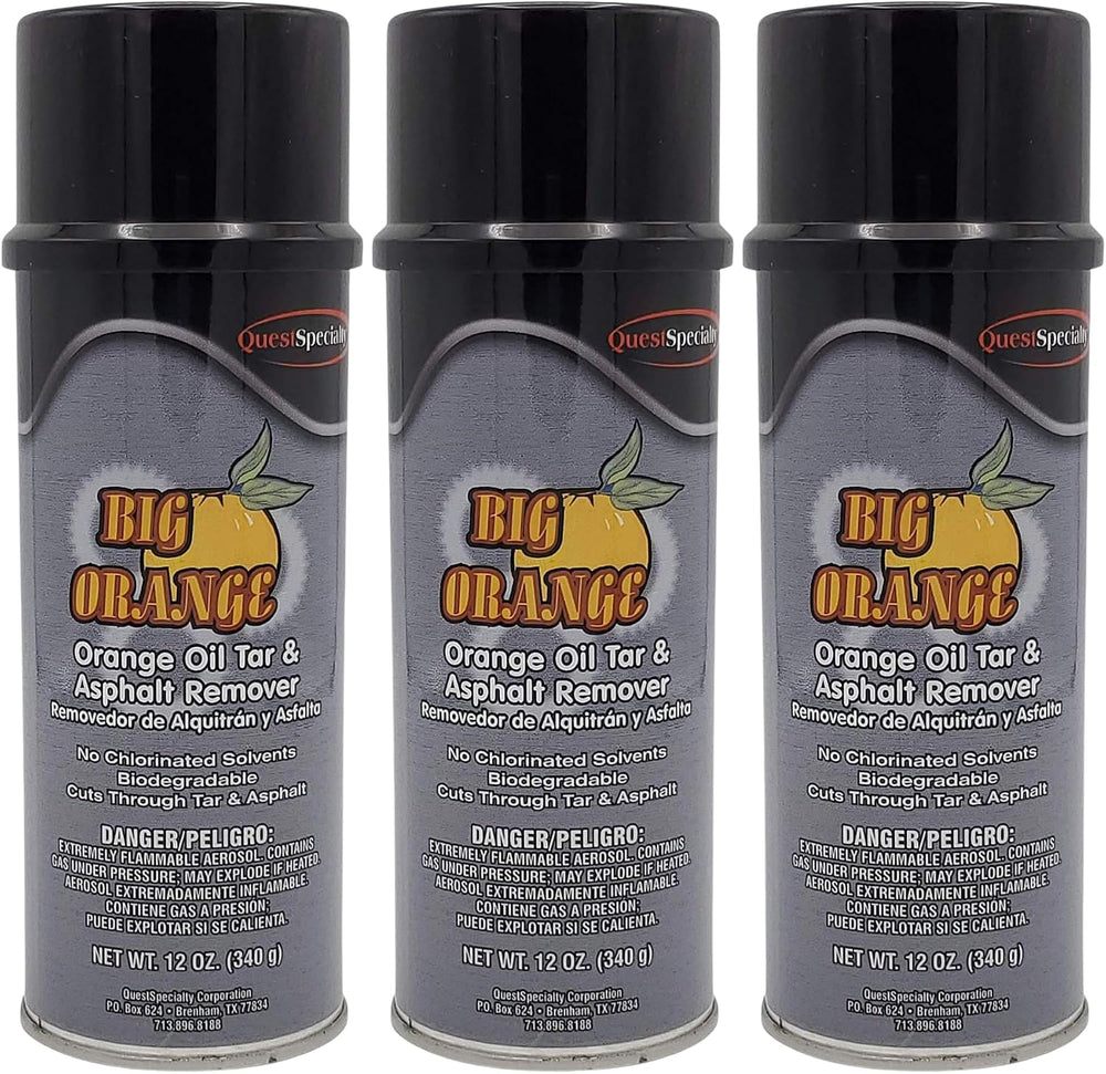 Quest Specialty 5060 BIG ORANGE Orange Oil Tar & Asphalt Remover, 16 oz C...