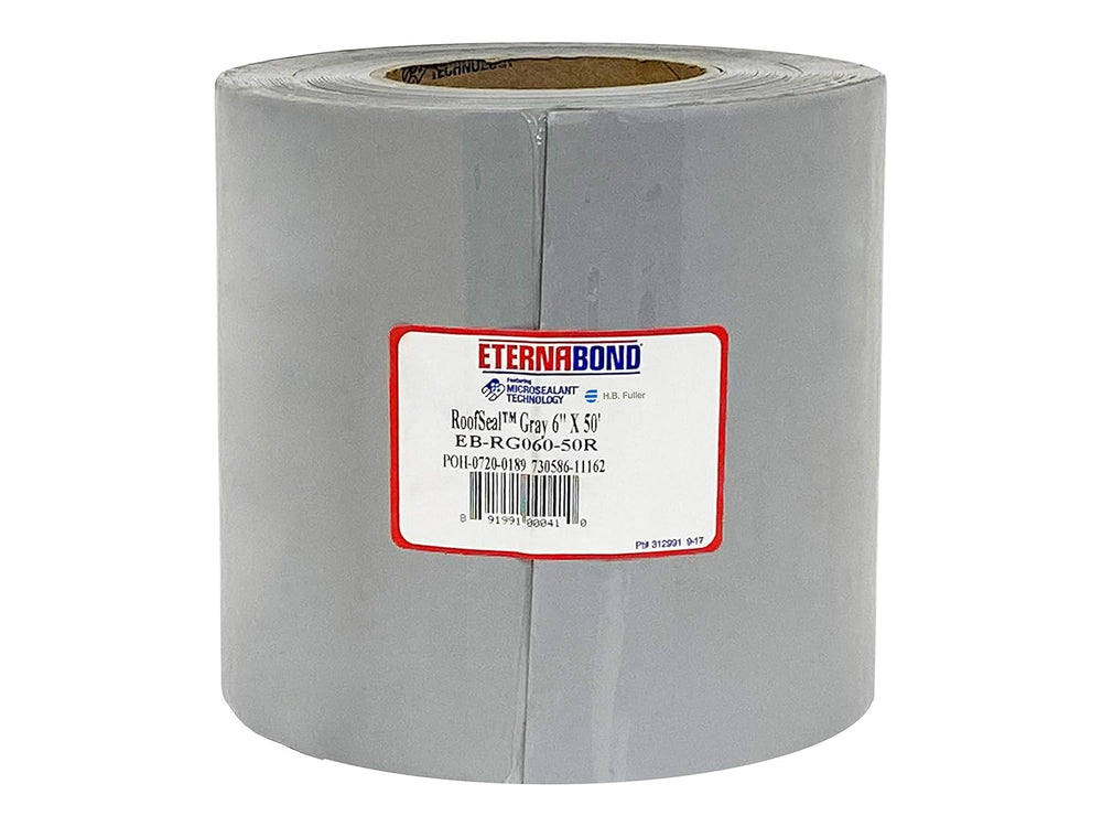 EternaBond RoofSeal Gray 6" x50' MicroSealant UV Stable RV Roof Seal...