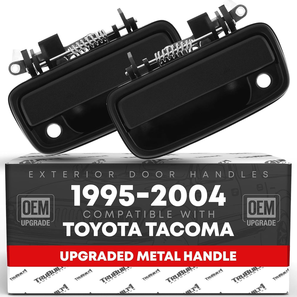 Exterior Front Driver & Passenger Door Handle Set, Upgraded Metal, Compat...