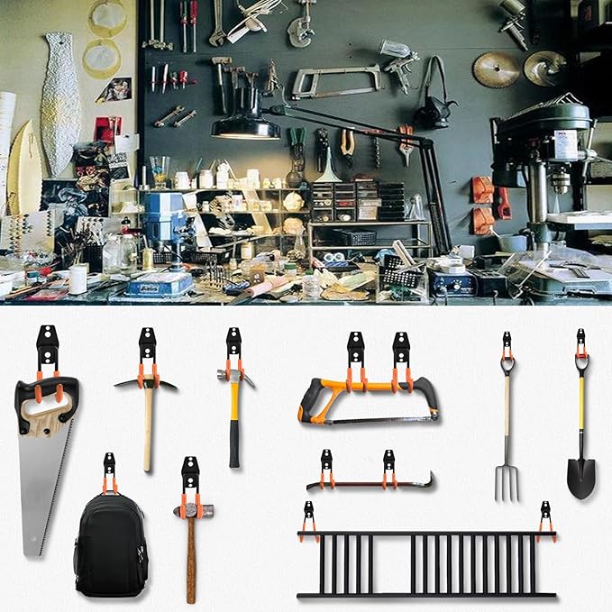 30 Pack Heavy Duty Steel Storage Hooks