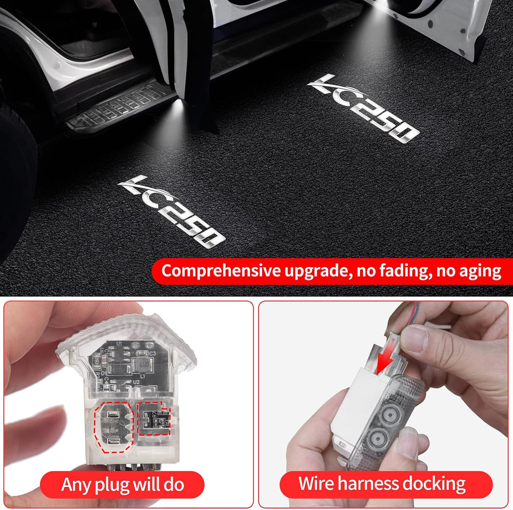 Car Door Light Logo Projection Lamp for 2024-2026 Toyota Land Cruiser 1958 25...