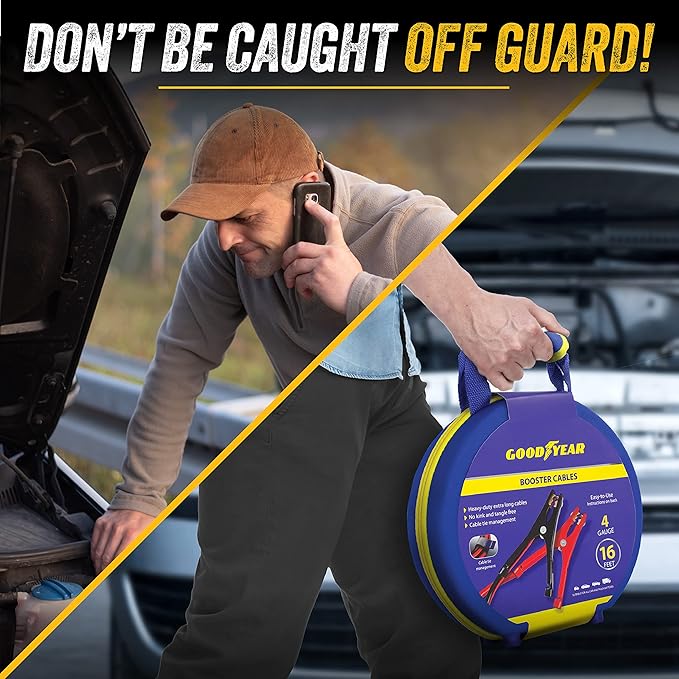 GOODYEAR Heavy Duty Jumper Cables