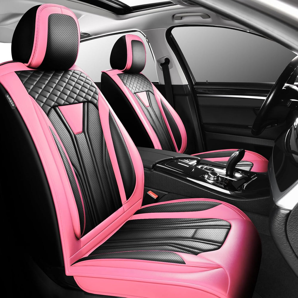 Car Seat Covers for Hyundai Tucson 2010-2025 2026 Pink&Black