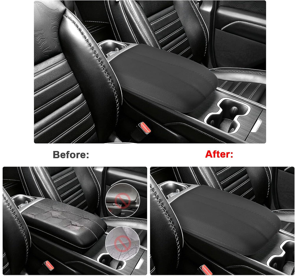 SXCY for 2025 2026 Chevy Traverse Armrest Cover for 2024 2025 2026 Chevy