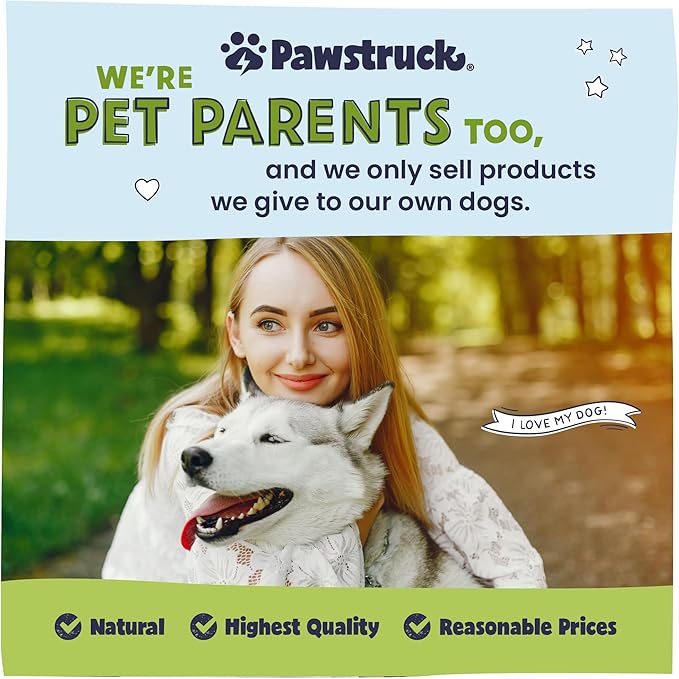 Pawstruck Natural 12” Braided Bully Sticks (10 Count)