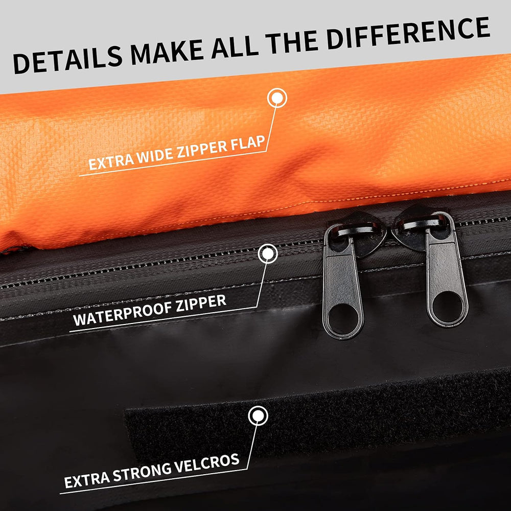 Car Rooftop Cargo Carrier Bag, 15 Cubic Feet Waterproof Heavy Duty 720D Car R...