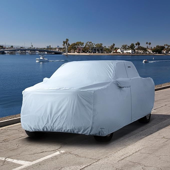 iCarCover Fits 1997-2024 F-150 SuperCrew Cab, 5.5 ft Short Bed Ford Truck Cover