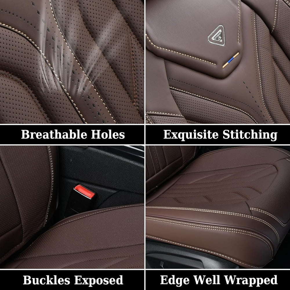 Coverado Front Seat Covers, Car Seat Covers Front Seats, Leather Seat Covers ...