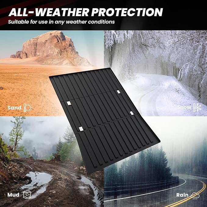 LASFIT Truck Bed Mat for Tesla Cybertruck 2024 2025 2023 6FT Bed Liner Car