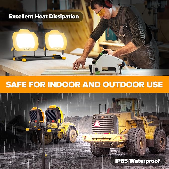 LUTEC 25000 Lumen LED Work Lights