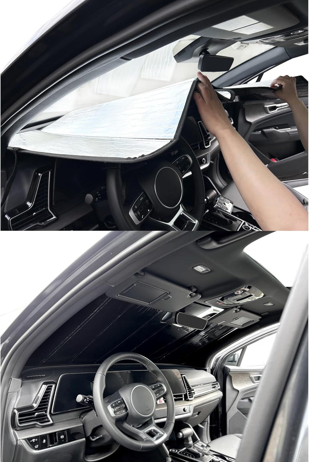 Windshield Foldable Lightweight Sunshade fits Toyota Crown Signia 2025-2026 |...