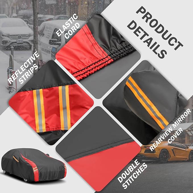 Car Cover Outdoor Automobiles Waterproof All Weater Truck Cover