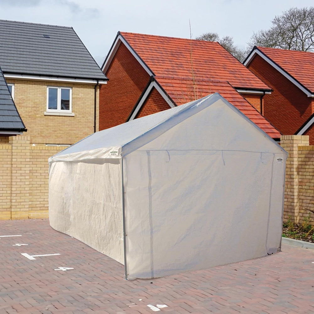 Caravan Canopy Tent Sidewalls for Domain Carport with Straps, Ideal for Garag...