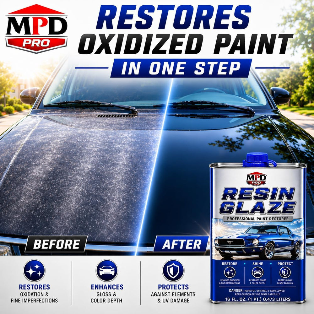 MPD Pro Automobile Resin Glaze Cleaner & Polish - 16oz - Paint Restoratio...