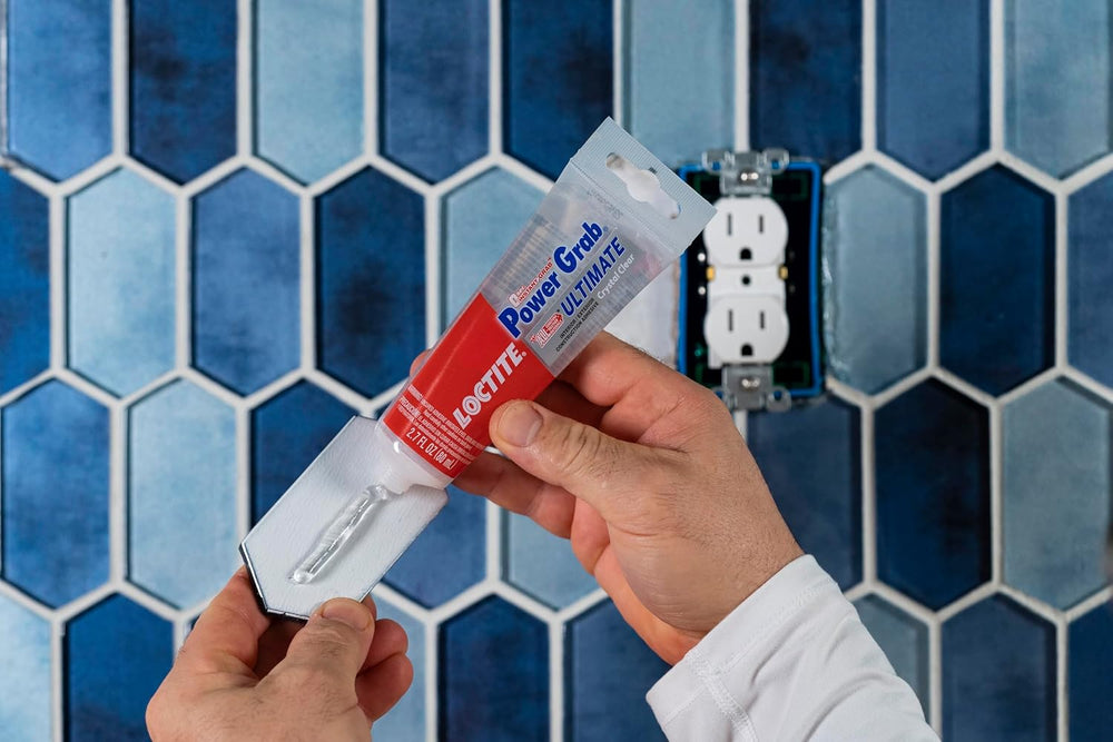 Loctite Power Grab Ultimate Crystal Clear Construction Adhesive, 6 Pack