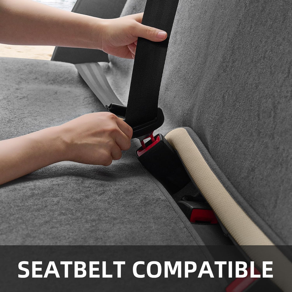 Waterproof Car Seat Cover Full Sets Interior Sets Universal Fits Car Sweat To...