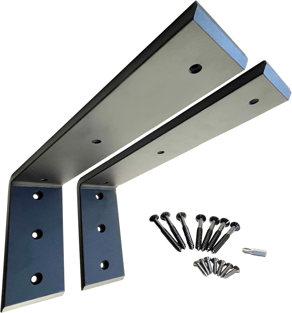 Dmax Heavy Duty L Brackets for Shelves, Countertop Brackets, Wall Shelf Brack...