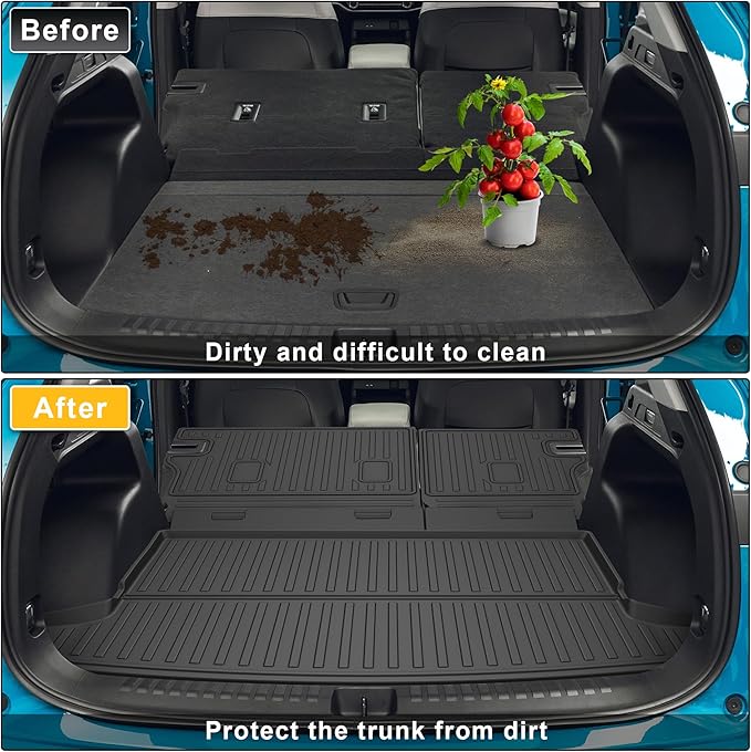 Cargo Liner with Backrest Mat Fit