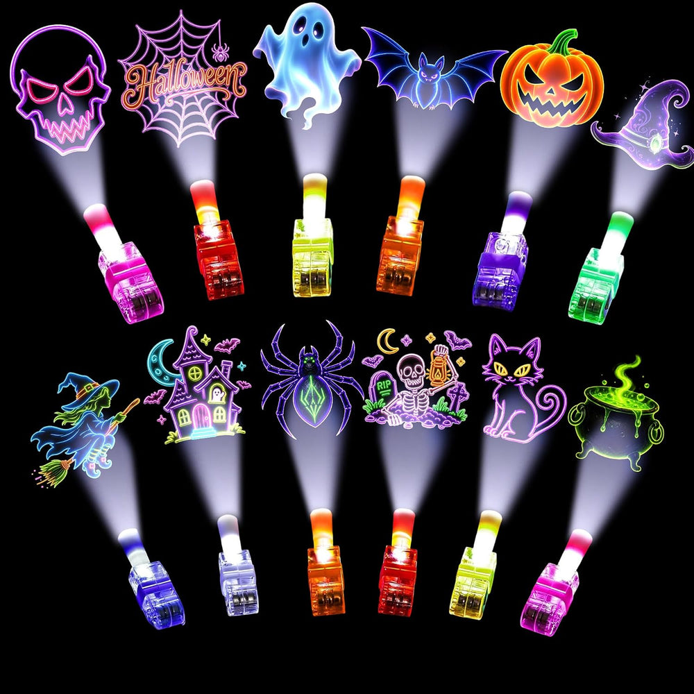 240Pcs Halloween Party Favors Mini Cauldron Set halloween finger lights