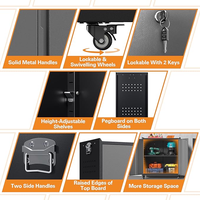 Metal Garage Storage Cabinet