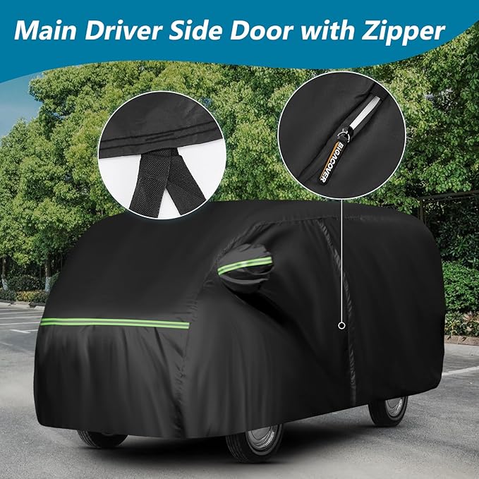 Car Cover for 1950-1992 VW Bus T1 T2 T3, Waterproof 420D Oxford Cloth Cover