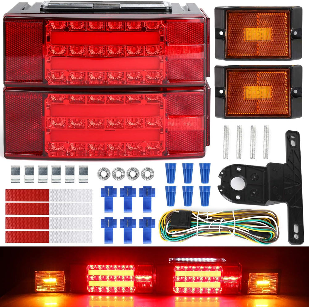 LINKITOM New Submersible LED Trailer Light Kit