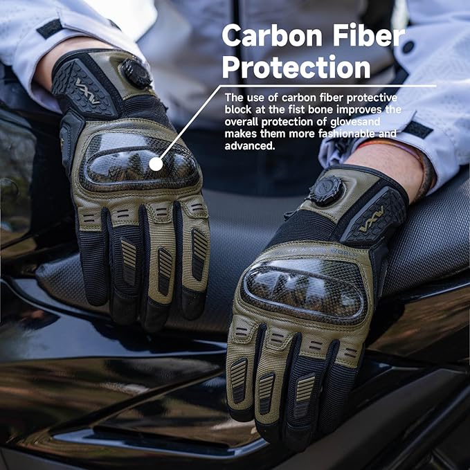 VXW High Protection Motorcycle Gloves